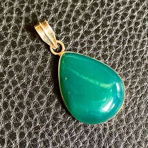 Green Chalcedony, Pendant